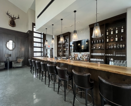 Our fully stocked bar
